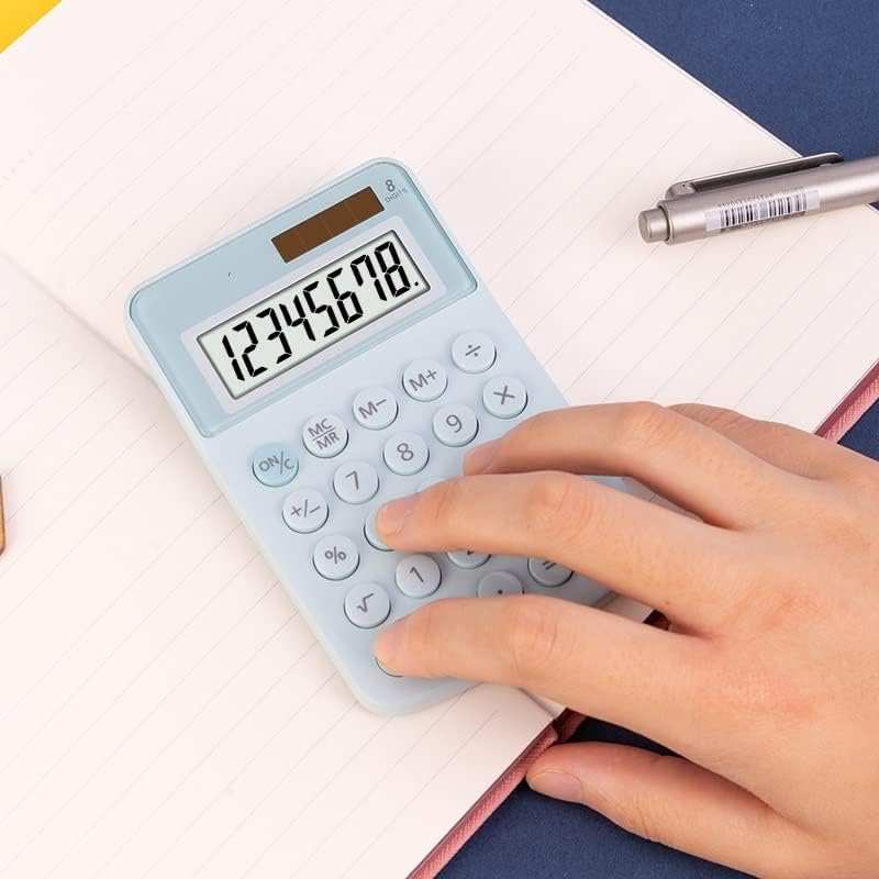 Quul mini kalkulator solarni boju studenti slatki kalkulatori Prijenosni laki nose slatka kreativna školska