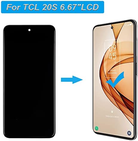 E-yiiviil LCD digitalni displej kompatibilan sa TCL 20s T773O 6.67 LCD ekran osetljiv na dodir