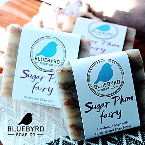Bluebyrd Soap Co. Šećerne šljive vile sapunice za decu, zabavno kupanje za decu, dečake, devojčice,