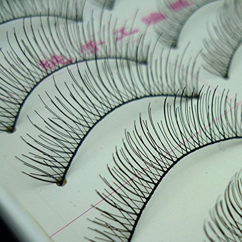 Makeup umjetne trepavice oko duge modne trepavice prirodni rijetki 10 parovi trepavice trepavice 3D 25mm