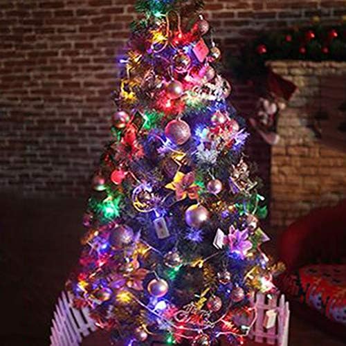 ZPEE šifriranje LED umjetnih božićnih stabala, DIY pre-krevet xmas xmas metalni postor, božićno drvce