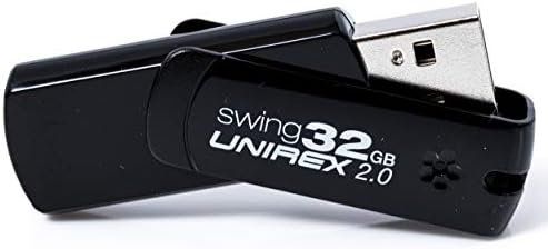 Unirex Swing 128GB USB 3.0 palac, bijeli | Memorijska memorija za pohranu kompatibilna je s računarom, tabletom