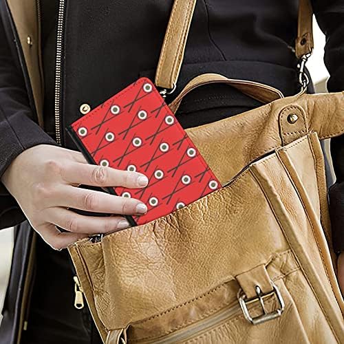 Sushi i štapići uzorak štampani Passport Holder Cover novčanik slučaj sa Slot kartice PU Koža putne isprave