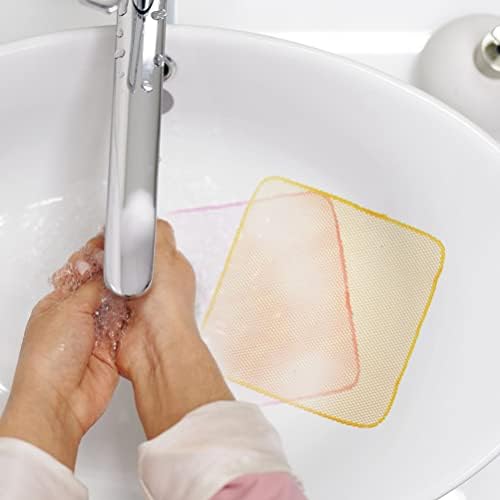 Doitool Bulk ručnici 6pcs mrežaste posude za kuhinjske posude za čišćenje mikrovlakana Krpa za čišćenje