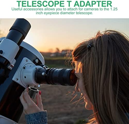 Solustre objektiv inčni teleskop i astrofotografska adapterska leća za astronomsku umetničku