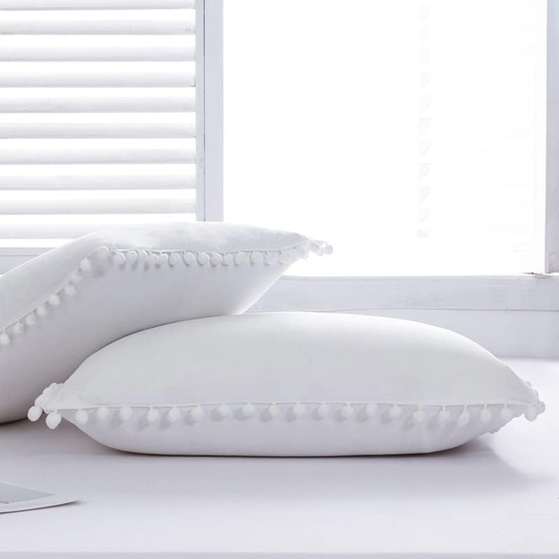 Xqxqfdc jastučna ploča za iskrivljena tkanina za mekanu kugličnu jastuk za pamuk za par kućne posteljine