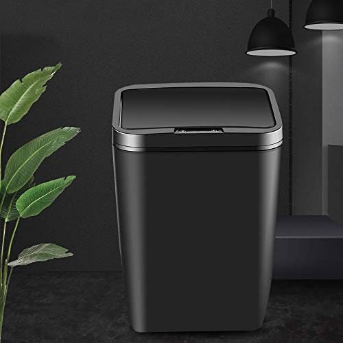Uxzdx Automatski inteligentni indukcijski kantu za smeće Kuhinja Kuhinja Spavaća soba Kupaonica Kašika Plastika