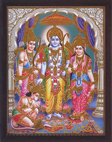 Hanuman Ram Darbar, Sveti i hinduistički vjerski povoljni okupljanje lorda RAM-a, Sita i Laxman, hinduistički