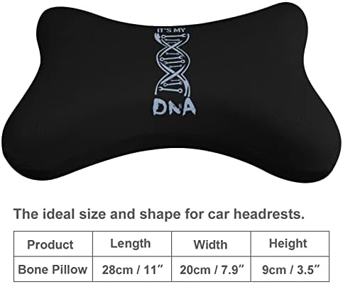 To su moji DNK 2pcs jastuci za automobile koji prozračima prozračan automatsko naslon za glavu Udobni jastuk