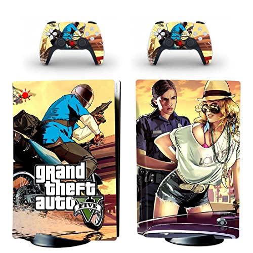 Za PS4 SLIM - Game Grand GTA krađe i Auto PS4 ili PS5 kože naljepnica za PlayStation 4 ili 5 konzole