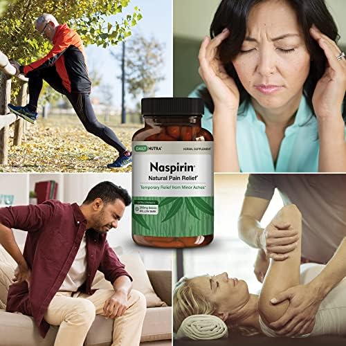 Formula kore vrbe DailyNutra Naspirin-prirodni reljef za glavu, leđa, ramena, vrat, koljena, & spojevi - dodatak