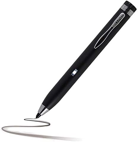 Bronel Black Mini Fine Fine Point Digital Active Stylus olovka kompatibilan sa HP 15s-FQ0009NA | 15s-FQ0010NA