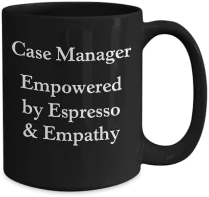 Case Manager Mug Case Management Zahvalnost Pokloni Crna Kafa Kup Škola Case Manager Socijalni