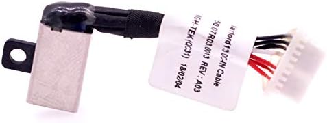 Deal4GO DC Power Jack kabelski svežanj utičnica za punjenje za Dell Inspiron 15 5568 7569 7579 5578 7573