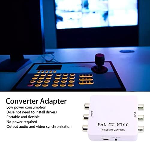 Qiilu PAL u NTSC pretvarač Format NTSC Converter ABS PAL NTSC Format pretvarač Mini PAL NTSC Umučni pretvornik
