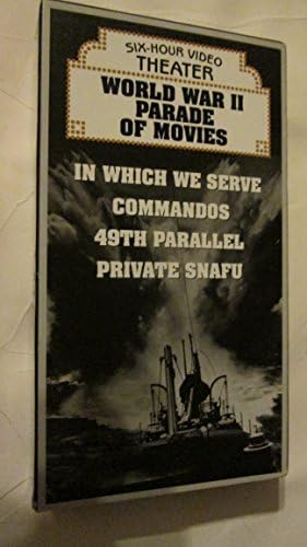 Parada svjetskih rata u filmovima - u kojoj služimo / komandosi / 49. paralelni / privatni Snaffu