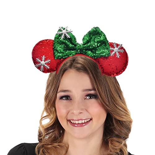 Blindery Shiny Mouse Ears Headband slatka traka za kosu Lovely bow Hair Accessories šljokice Headpiece