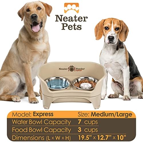 Naater Feeder Express za srednje do velikih pasa sa sporom posudom - ulagač za kućne ljubimce