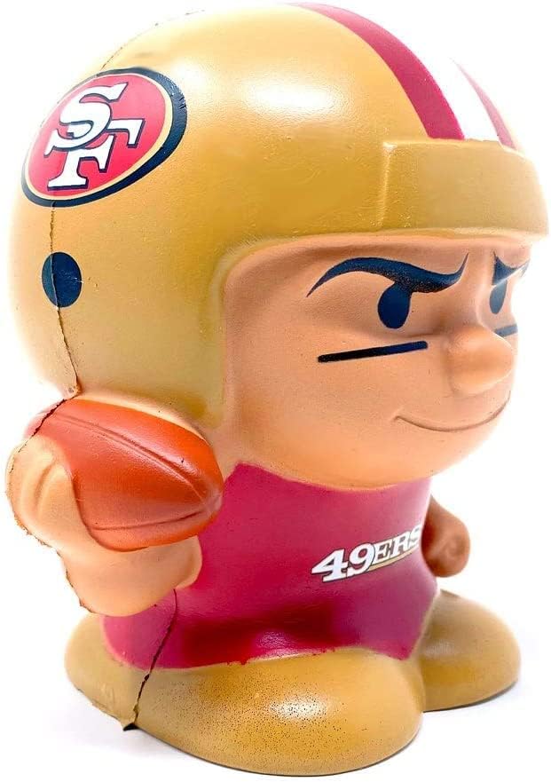 Party Animal NFL Jumbo SqueezyMates San Francisco 49ers Figurine, Team Boje, 4 visok