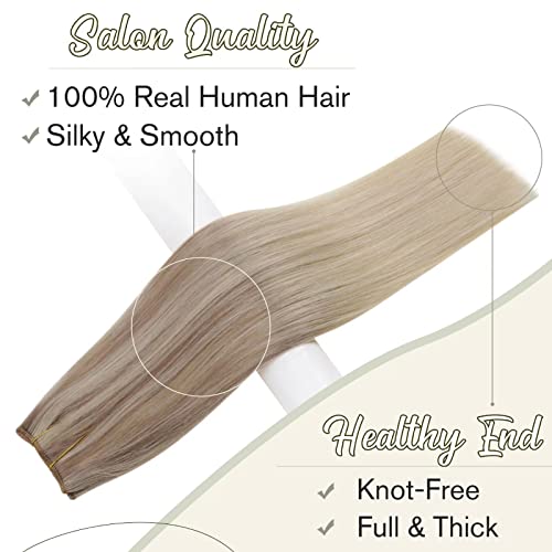 【Uštedite više】Easyouth jedno pakovanje bešavne slavine u ekstenzijama za kosu prava ljudska kosa i