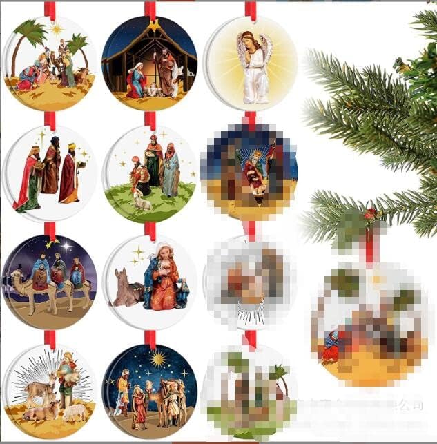 Božić Jesuss Privjesak Božićno ukrašavanje stabla Popis ljetovanja s doručkom Božićno središte