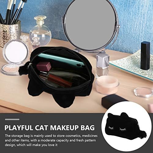 Aboofan Cute šminke za šminku Organizator putnika 2pcs CAT Dizajn kozmetičke vrećice za skladištenje