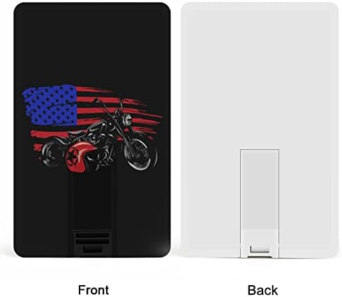 Helikopter motocikl američka zastava kreditna kartica USB Flash Personalizirana memorijska palica za pohranu