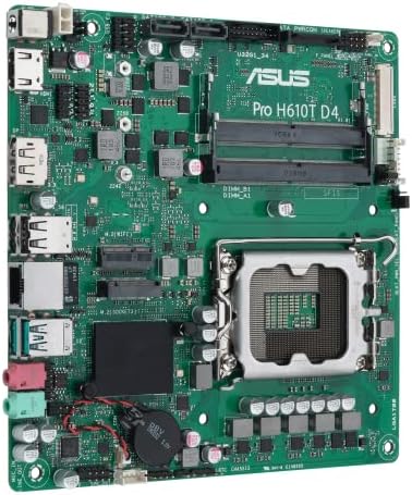 ASUS PRO H610T D4-CSM LGA 1700TCO-Optimizirana komercijalna matična ploča