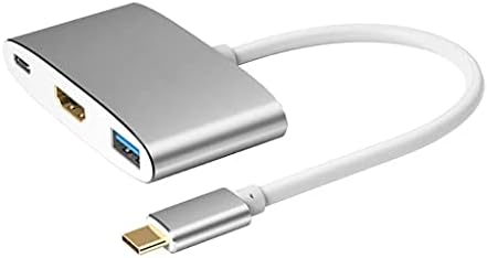 CUJUX USB Hub USB C na HDMI-Compatib USB3. 0 5Gbps high Speed hub podrška 4K Video 60W Tip C brzo punjenje