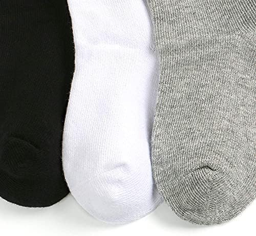 Jamegio 18 pari Toddler Boys Girls kratke čarape Prozračne pamučne čarape
