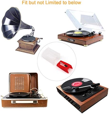 Igle za gramofon, zamjenska igla za gramofon Hadwoer za vinil gramofon LP fonograf, Victrola, 1byone,