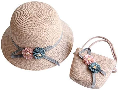 Jeshoo pleteni šešir na plaži i torba ručno rađena ljetna torba