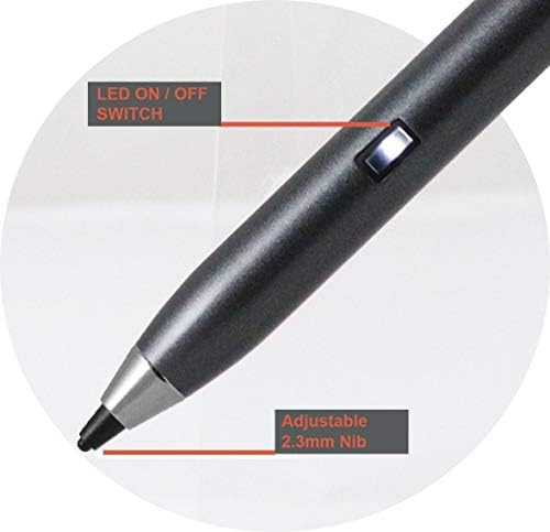 Bronel siva Fine tačaka digitalna aktivna olovka kompatibilna s ASUS memo jastukom FHD 10 ME302C-1B062A