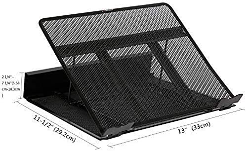 DESIGNA metalna mreža ventilirana Podesiva Postolja za Laptop računar držač za Notebook stalak