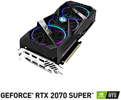 Gigabyte Aorus GeForce RTX 2070 super 8G grafička kartica, 3x ventilatori za Windforce, 8GB 256-bitni GDDR6,