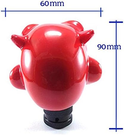 Smkj Red Horn Demon Shifter Shift Shift Shift MINOB Automatski ručni gumb za smjenu pogodan za većinu prenosničkih