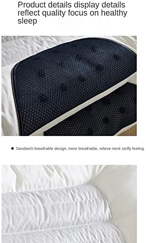 MMLLZEL pamučni kasijski jastuk za zaštitu grlića kralježnica za spavanje jastuk za spavanje posteljina
