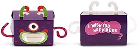 Doitool 5kom kutije za kekse Cartoon Candy Cake kutije prenosne poklon kutije Halloween potrepštine