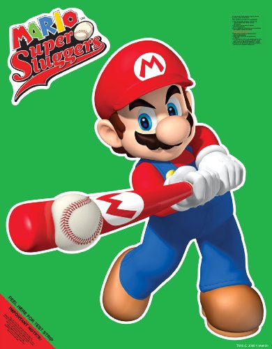 Zid Graphix: Mario Sluggers Mario 23 x 29