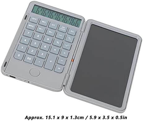 Sklopivi kalkulator, kalkulatori ured sa tabletom za pisanje, punjivim šalterom s olovkom, 12 cifara