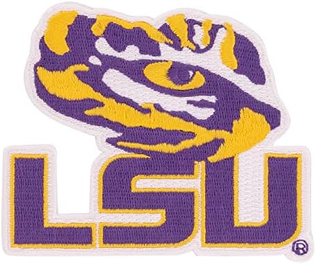 LSU Patch TIGERS Geaux Louisiana Državni univerzitet izvezeni zakrpe Applique Sew ili gvožđe na bag jaknu