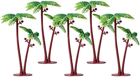 JinYu 60 kom kokosova palma Model drveće / torta Topper - šarmantan Cupcake Topper krajolik Model krajolik Model