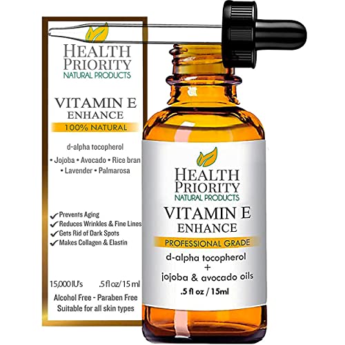 Organska vitamina E ulje za kožu i ožiljke | čisti prirodni vitamin e serum ručno izrađene u Južnoj