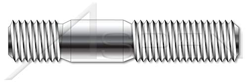 M8-1,25 x 30mm, DIN 938, metrički, klinovi, dvokrevetni, završni kraj 1,0 x promjer, A4 nehrđajući čelik