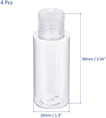 M Meterxity 10 kom plastično prazno stisak boce - šampon toner jasne boce za punjenje u domaćinstvu