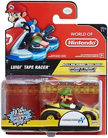 Nintendo Luigi Tape Racers Toy Vehicle