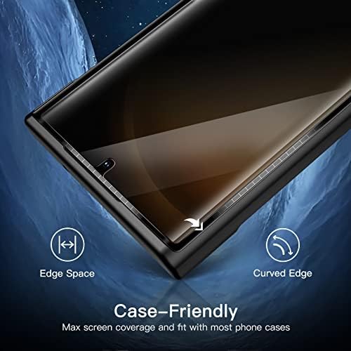 JETech Zaštita ekrana za privatnost za Samsung Galaxy S23 Ultra 5G 6,8 inča sa zaštitom sočiva