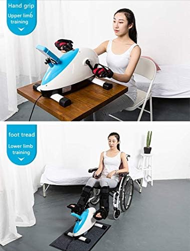 Električna mašina za rehabilitaciju, prijenosni fitness mini vježbanje biciklom, seniori motorizirana noga i ručni