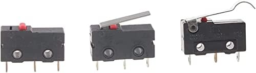 Berrysun mikro prekidači SPDT KW12 Mini mikro prekidač sa ravnom šarkom KW11-1Z-00 KW11-1Z-0101