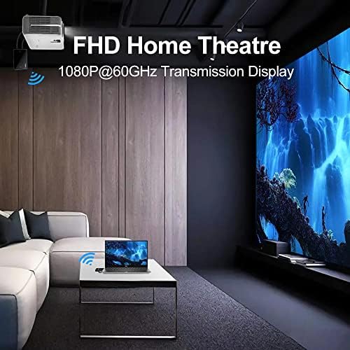 Peakdo HDMI bežični odašiljač i prijemnik, 0 Latenty bežični HDMI Extender, 1080p @ 60Hz Video